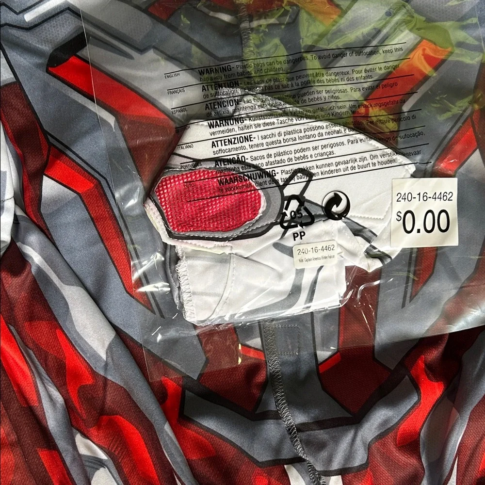 Marvel Kids Costume - Red, Blue, Silver